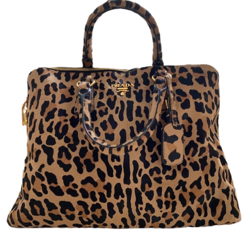 PRADA Bauletto Cavallino hobo/satchel/tote
